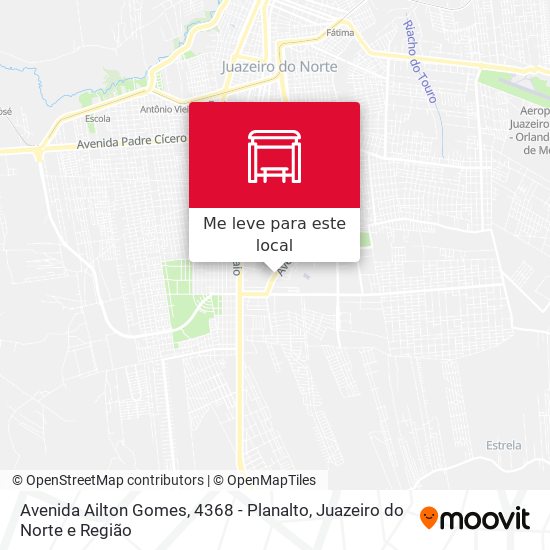 Avenida Ailton Gomes, 4368 - Planalto mapa