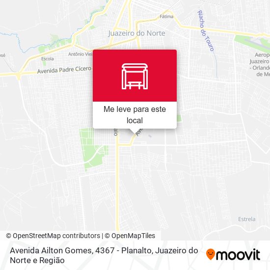 Avenida Ailton Gomes, 4367 - Planalto mapa