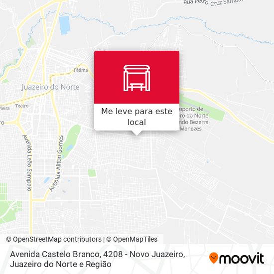 Avenida Castelo Branco, 4208 - Novo Juazeiro mapa