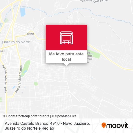 Avenida Castelo Branco, 4910 - Novo Juazeiro mapa