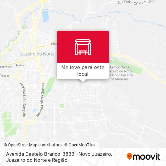 Avenida Castelo Branco, 3833 - Novo Juazeiro mapa