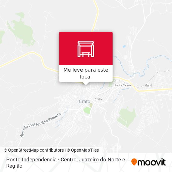 Posto Independencia - Centro mapa