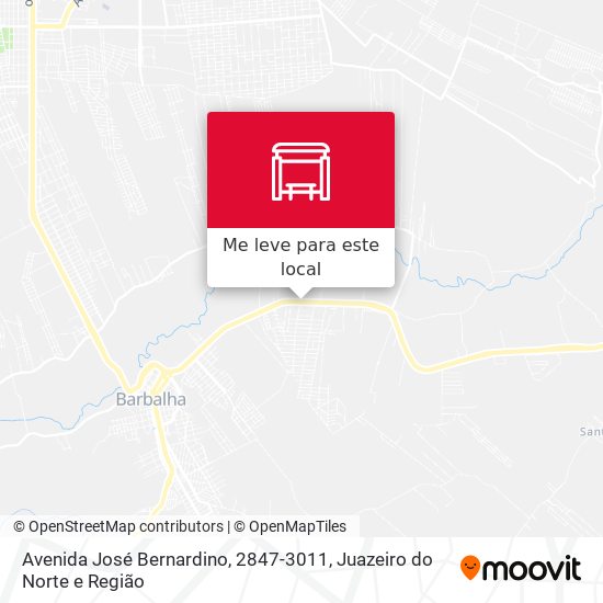 Avenida José Bernardino, 2847-3011 mapa