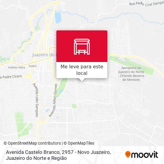 Avenida Castelo Branco, 2957 - Novo Juazeiro mapa