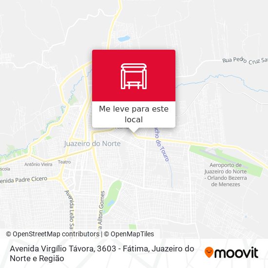 Avenida Virgílio Távora, 3603 - Fátima mapa
