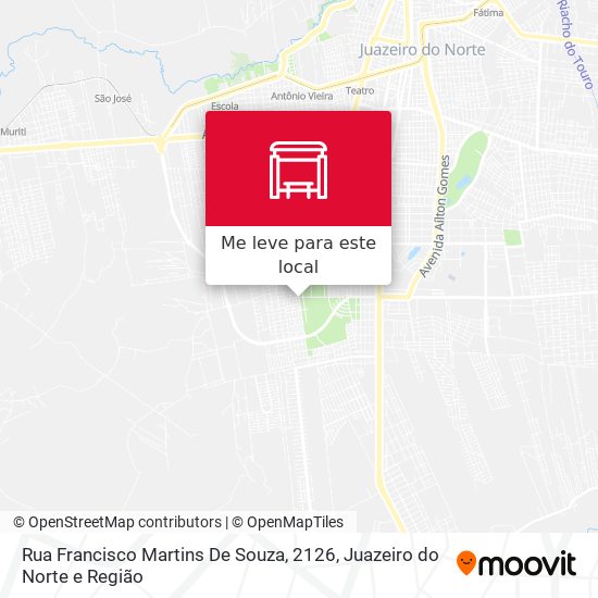 Rua Francisco Martins De Souza, 2126 mapa