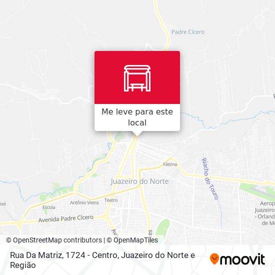 Rua Da Matriz, 1724 - Centro mapa