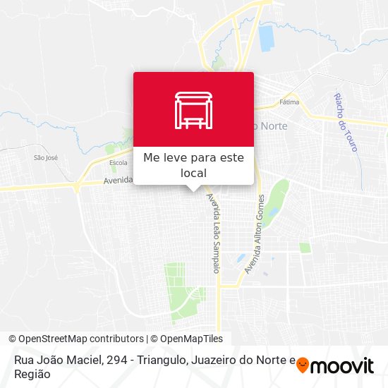 Rua João Maciel, 294 - Triangulo mapa