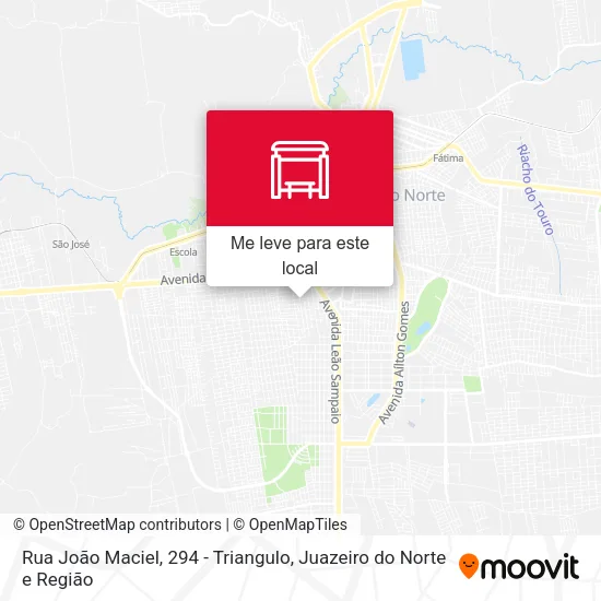 Rua João Maciel, 294 - Triangulo mapa