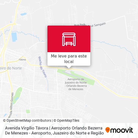 Avenida Virgílio Távora | Aeroporto Orlando Bezerra De Menezes - Aeroporto mapa
