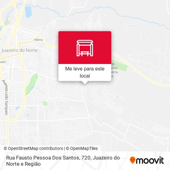 Rua Fausto Pessoa Dos Santos, 720 mapa