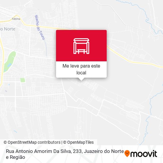 Rua Antonio Amorim Da Silva, 233 mapa