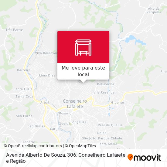 Avenida Alberto De Souza, 306 mapa