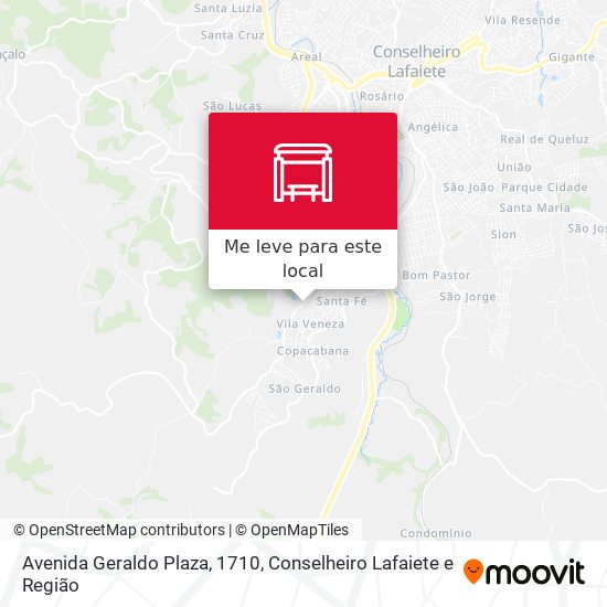 Avenida Geraldo Plaza, 1710 mapa