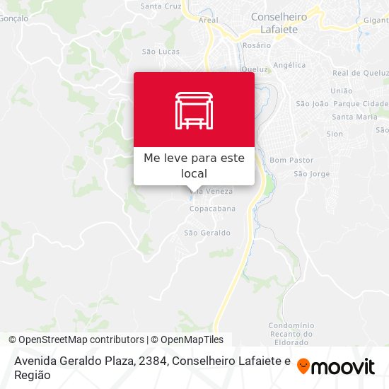 Avenida Geraldo Plaza, 2384 mapa