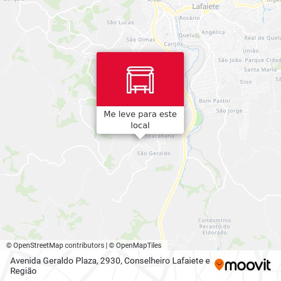 Avenida Geraldo Plaza, 2930 mapa