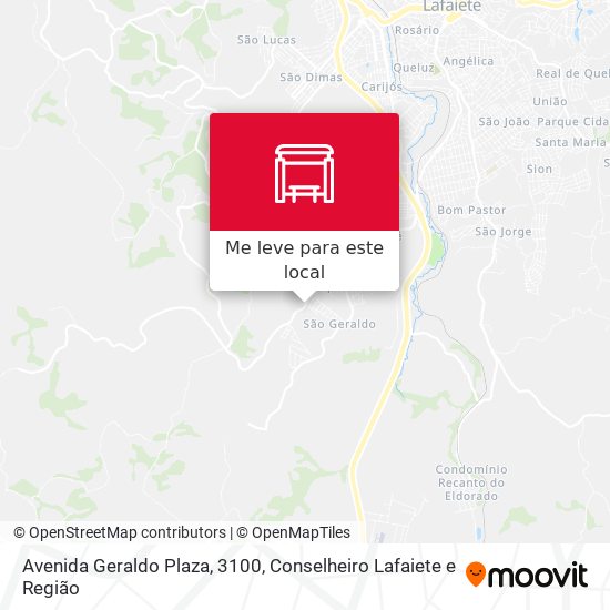 Avenida Geraldo Plaza, 3100 mapa