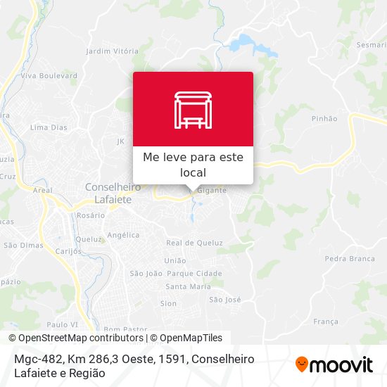 Mgc-482, Km 286,3 Oeste, 1591 mapa