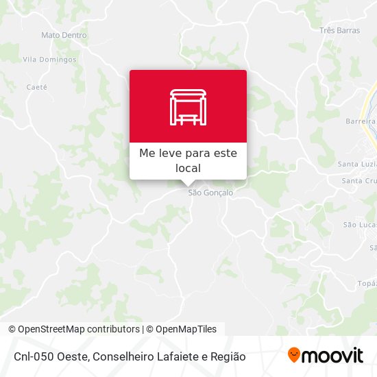 Cnl-050 Oeste mapa