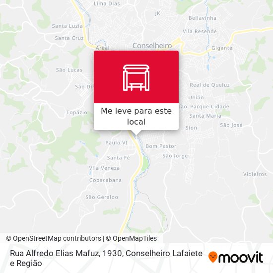 Rua Alfredo Elias Mafuz, 1930 mapa