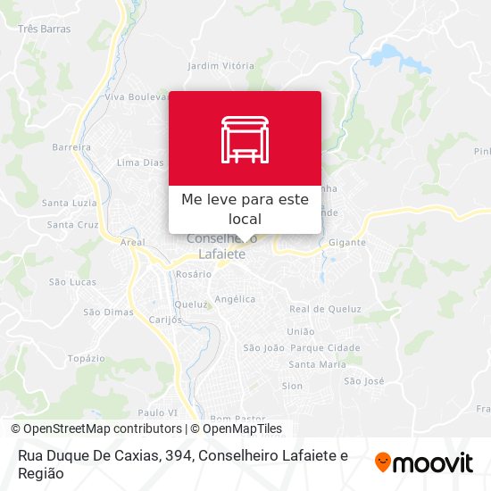 Rua Duque De Caxias, 394 mapa