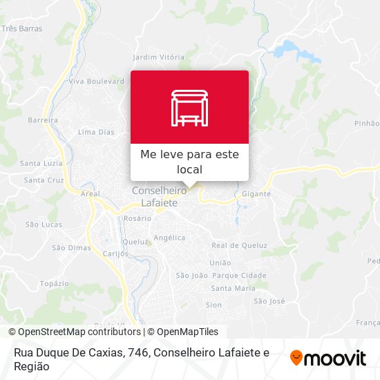 Rua Duque De Caxias, 746 mapa