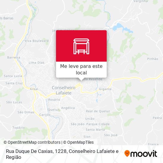 Rua Duque De Caxias, 1228 mapa