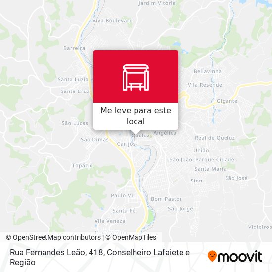 Rua Fernandes Leão, 418 mapa
