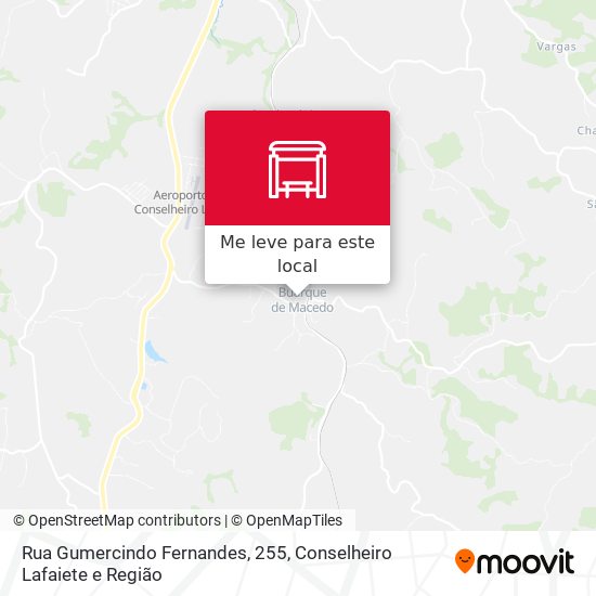 Rua Gumercindo Fernandes, 255 mapa