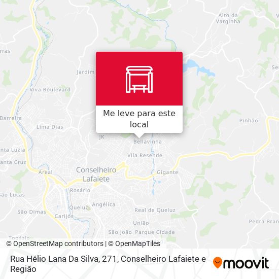 Rua Hélio Lana Da Silva, 271 mapa
