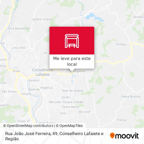 Rua João José Ferreira, 49 mapa