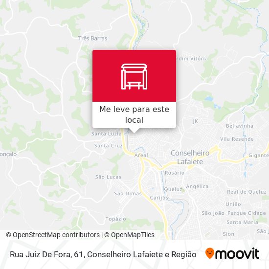 Rua Juiz De Fora, 61 mapa