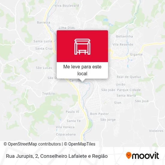 Rua Jurupis, 2 mapa