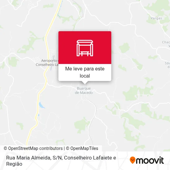 Rua Maria Almeida, S/N mapa
