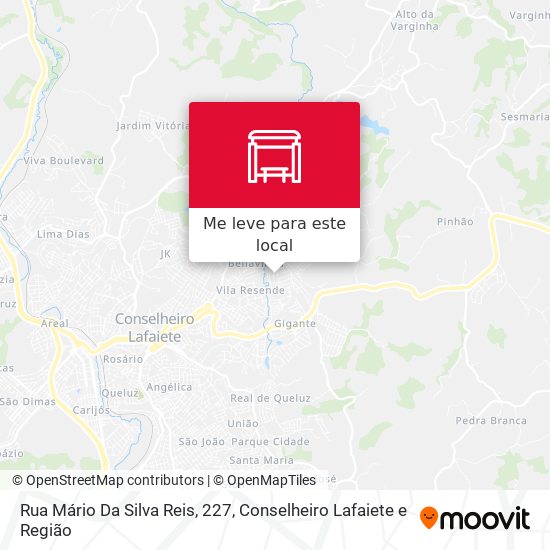 Rua Mário Da Silva Reis, 227 mapa