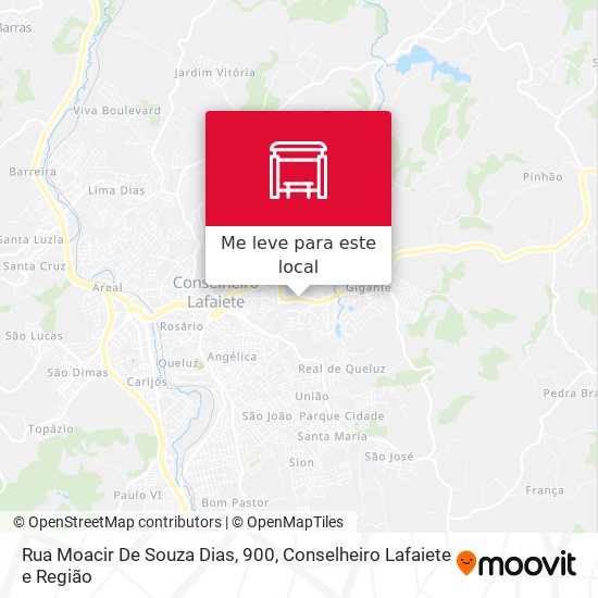 Rua Moacir De Souza Dias, 900 mapa