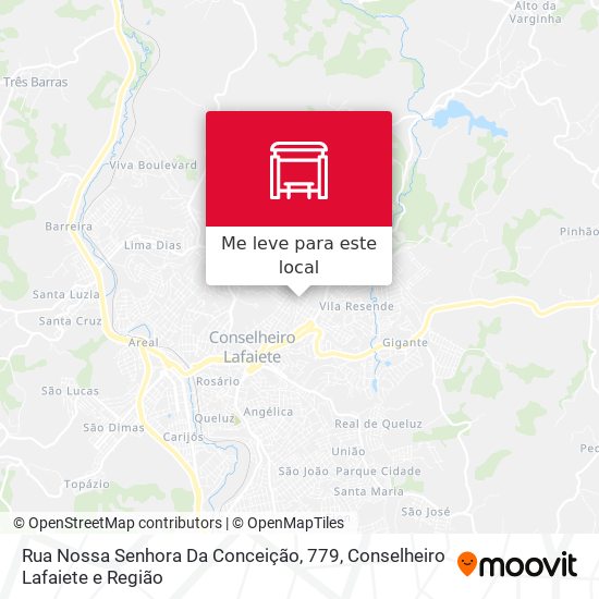 Rua Nossa Senhora Da Conceição, 779 mapa