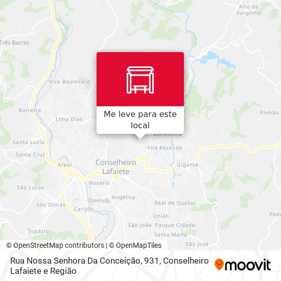 Rua Nossa Senhora Da Conceição, 931 mapa