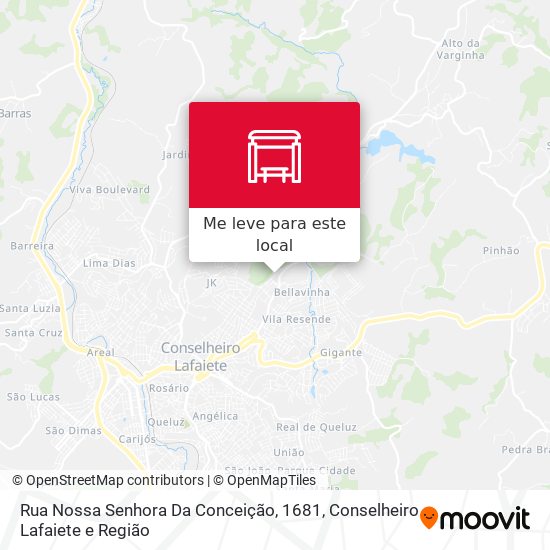 Rua Nossa Senhora Da Conceição, 1681 mapa