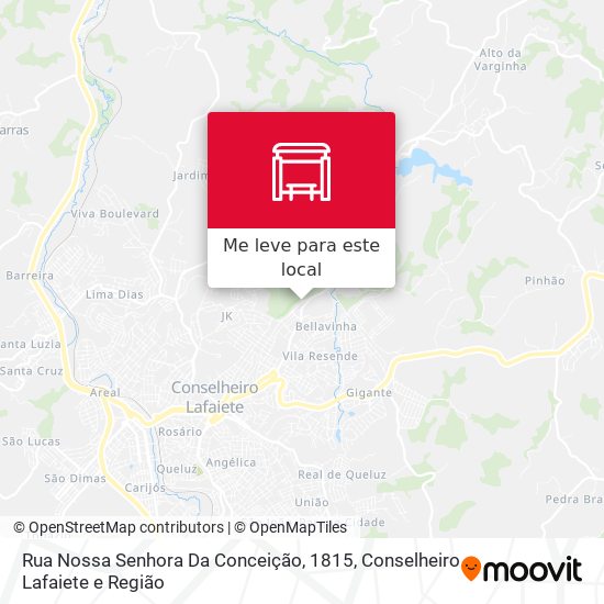 Rua Nossa Senhora Da Conceição, 1815 mapa