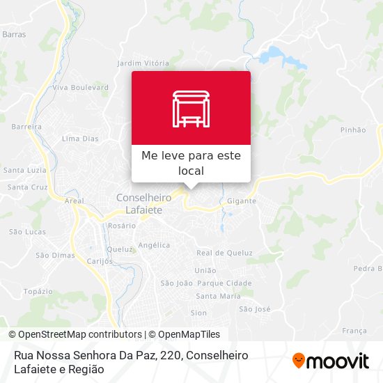 Rua Nossa Senhora Da Paz, 220 mapa