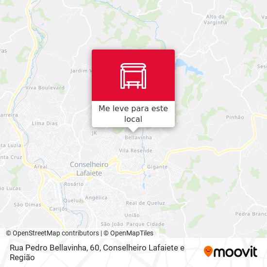 Rua Pedro Bellavinha, 60 mapa