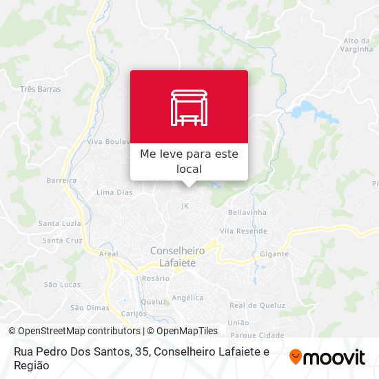 Rua Pedro Dos Santos, 35 mapa