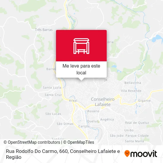 Rua Rodolfo Do Carmo, 660 mapa