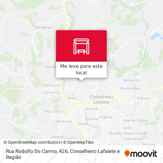 Rua Rodolfo Do Carmo, 426 mapa
