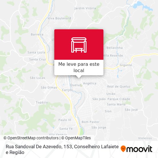 Rua Sandoval De Azevedo, 153 mapa