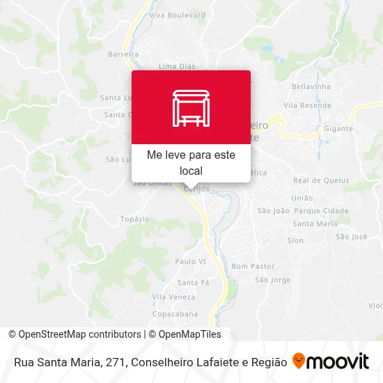 Rua Santa Maria, 271 mapa