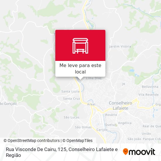 Rua Visconde De Cairu, 125 mapa