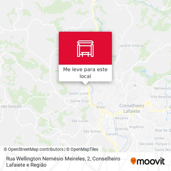 Rua Wellington Nemésio Meireles, 2 mapa