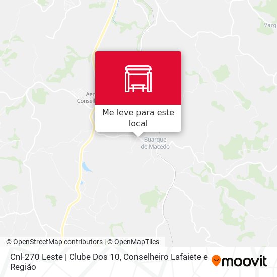 Cnl-270 Leste | Clube Dos 10 mapa